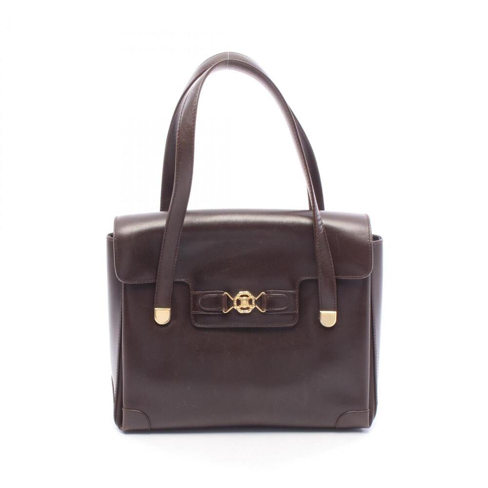Celine CELINE handbag, leather, women's, brown